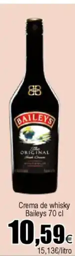 FROIZ BAILEYS Crema de whisky oferta