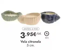 Rocasa Vela citronela oferta