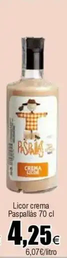 FROIZ Licor crema Paspallás oferta
