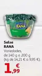 Alcampo Rana - salsa oferta