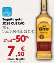 Alcampo Jose cuervo - tequila gold oferta
