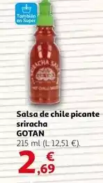 Alcampo Salsa de chile picante sriracha oferta