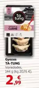 Alcampo Ta tung - gyozas oferta
