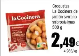FROIZ LA COCINERA Croquetas de jamón serrano sabrosísimas oferta