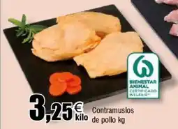 FROIZ Contramuslos kilo de pollo oferta