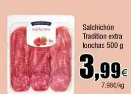 FROIZ Salchichón Tradition extra lonchas oferta