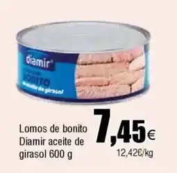 FROIZ DIAMIR Lomos de bonito aceite de girasol oferta