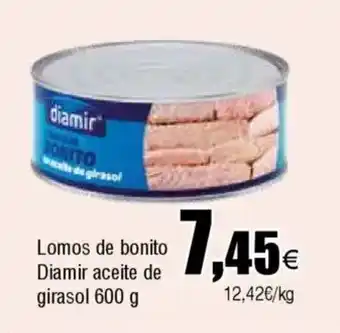 FROIZ DIAMIR Lomos de bonito aceite de girasol oferta