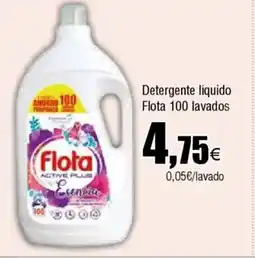 FROIZ FLOTA Detergente líquido 100 lavados oferta