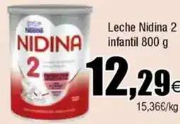 FROIZ NIDINA Leche 2 infantil oferta
