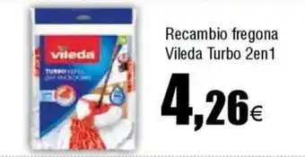 FROIZ VILEDA Recambio fregona Turbo 2en1 oferta