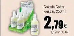 FROIZ Colonia Gotas Frescas oferta