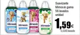 FROIZ MIMOSIN Suavizante gama 56 lavados oferta