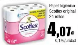 FROIZ SCOTTEX Papel higiénico original 24 rollos oferta