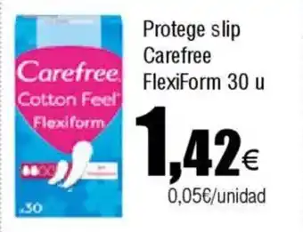 FROIZ CAREFREE Protege slip FlexiForm 30 u oferta