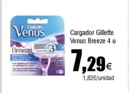 FROIZ GILLETTE Cargador Venus Breeze 4 u oferta