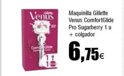 FROIZ VENUS Maquinilla Gillette ComfortGlide Pro Sugarberry 1 u + colgador oferta