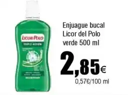 FROIZ LICOR DEL POLO Enjuague bucal verde oferta