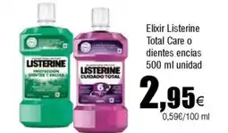 FROIZ LISTERINE Elixir Total Care o dientes encías oferta