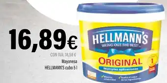 Cash Ifa HELLMANN'S Mayonesa oferta
