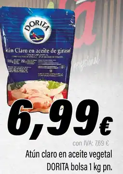 Cash Ifa DORITA Atún claro en aceite vegetal oferta