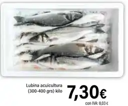 Cash Ifa Lubina acuicultura oferta