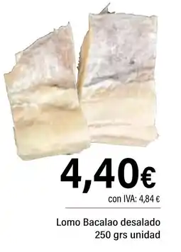 Cash Ifa Lomo Bacalao desalado oferta