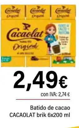 Cash Ifa CACAOLAT Batido de cacao oferta