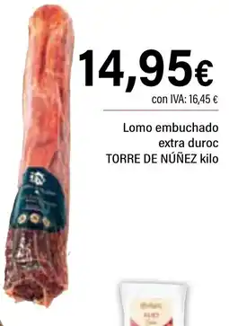 Cash Ifa TORRE DE NÚÑEZ  Lomo embuchado extra duroc oferta