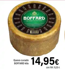 Cash Ifa BOFFARD Queso curado oferta