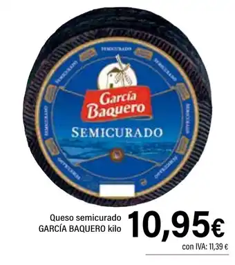 Cash Ifa GARCÍA BAQUERO Queso semicurado oferta