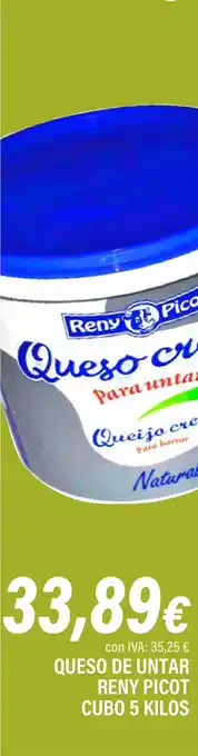 Cash Ifa RENY PICOT Queso de untar cubo oferta