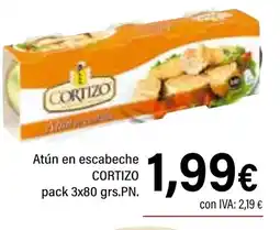 Cash Ifa CORTIZO Atún en escabeche oferta