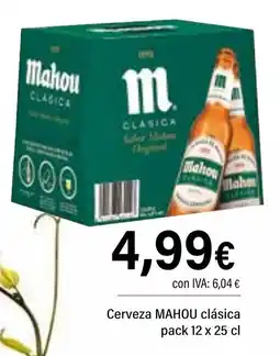 Cash Ifa MAHOU Cerveza clásica oferta