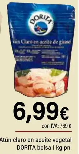 Cash Ifa DORITA Atún claro en aceite vegetal oferta