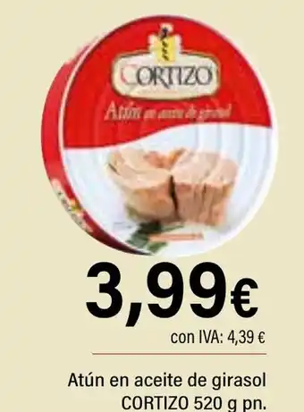 Cash Ifa CORTIZO Atún en aceite de girasol oferta