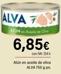 Cash Ifa ALVA Atún en aceite de oliva oferta