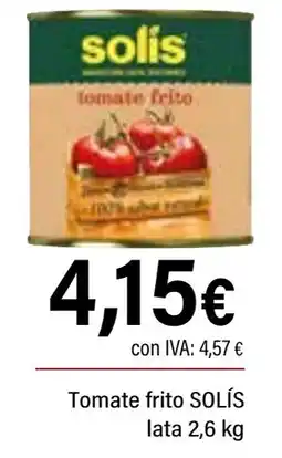 Cash Ifa SOLÍS Tomate frito oferta