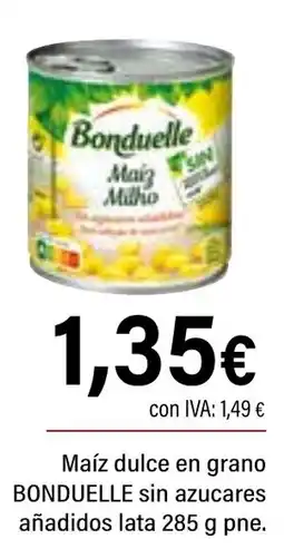 Cash Ifa BONDUELLE Maíz dulce en grano sin azucares añadidos oferta