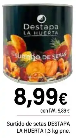 Cash Ifa DESTAPA LA HUERTA Surtido de setas oferta