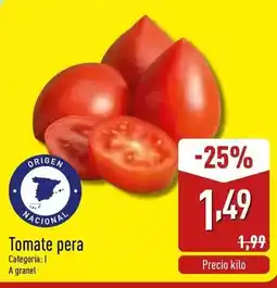 ALDI Origen - tomate pera oferta