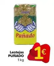 Carrefour Punado - lentejas oferta