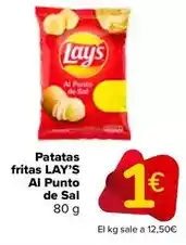 Carrefour Lay’s - patatas fritas al punto de sal oferta