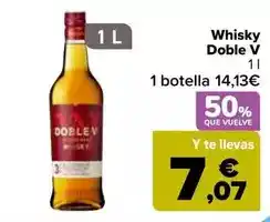 Carrefour Doble-v - whisky oferta
