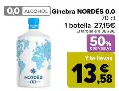 Carrefour Nordés - ginebra 00 oferta