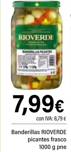 Cash Ifa RIOVERDE Banderillas picantes frasco oferta