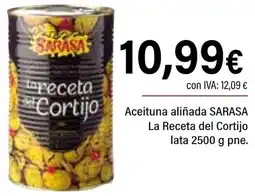 Cash Ifa SARASA Aceituna aliñada La Receta del Cortijo oferta