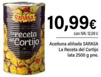 Cash Ifa SARASA Aceituna aliñada La Receta del Cortijo oferta