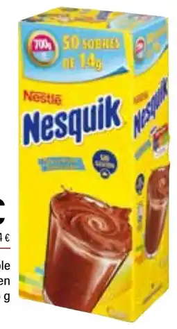 Cash Ifa NESQUICK Cacao soluble sin gluten caja 50 sobres oferta