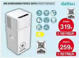 Tien 21 Daitsu - aire acondicionado portatil apd07fx 3nda03015 oferta